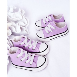 FRROCK Dětské vysoké tenisky Violet Filemon fialový 2