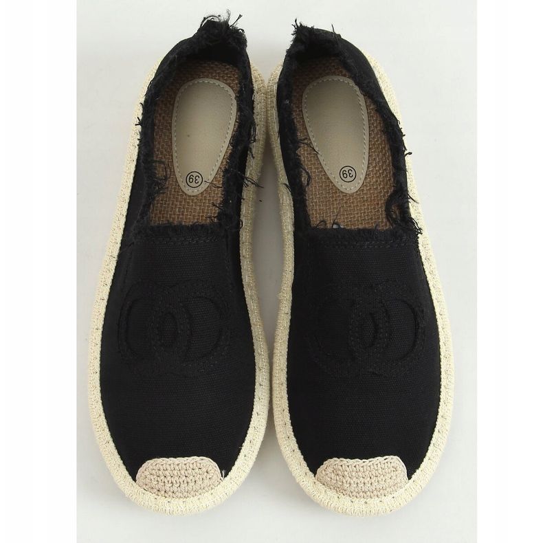 Černé dámské espadrilky NB273P Black černá 1