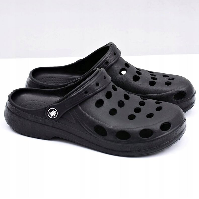 Flameshoes Pánské sandály Black Kroks černý 3