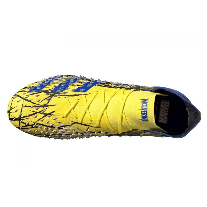Kopačky Adidas Predator Freak.1 Fg M FY1119 vícebarevný žlutá 2