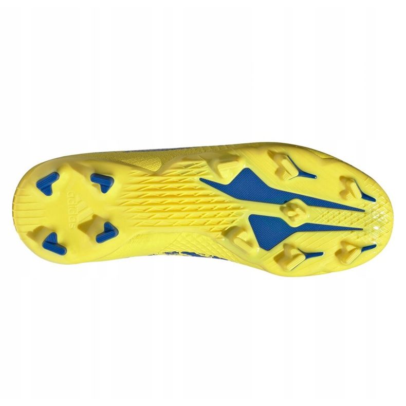Kopačky Adidas X Ghosted.3 Ll Fg Jr GZ7557 vícebarevný žluť 2
