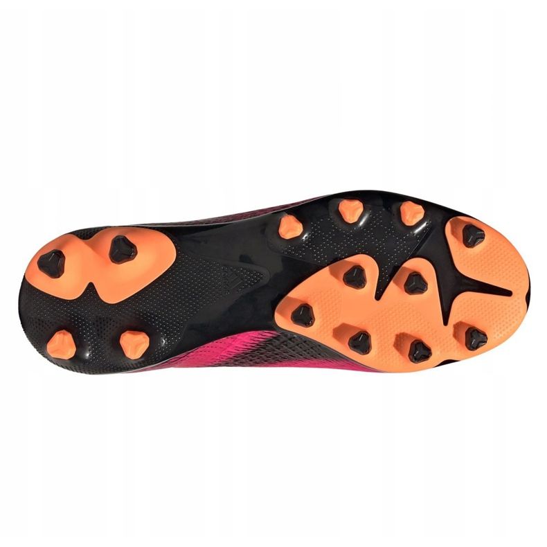 Kopačky Adidas X Ghosted.3 Mg Jr FY1093 grafit, růžová růžový 2