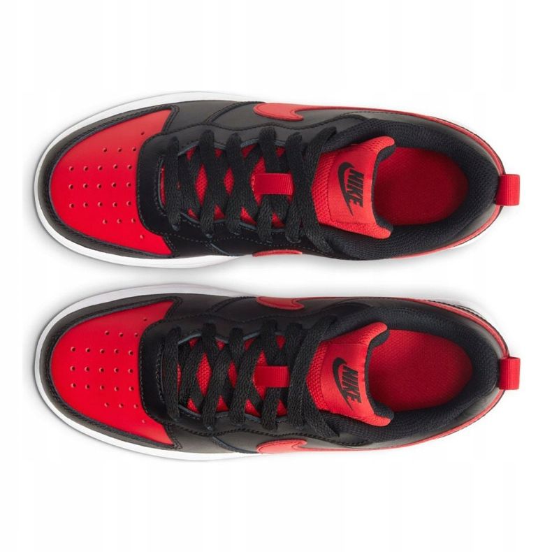 Boty Nike Court Borough Low 2 Jr BQ5448-007 černý 2