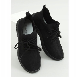 Černé sportovní ponožky 7819 All Black černý 1