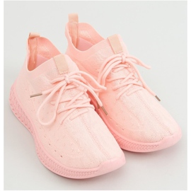 Růžová sportovní obuv ponožky 7819 LT.PINK růžový 1