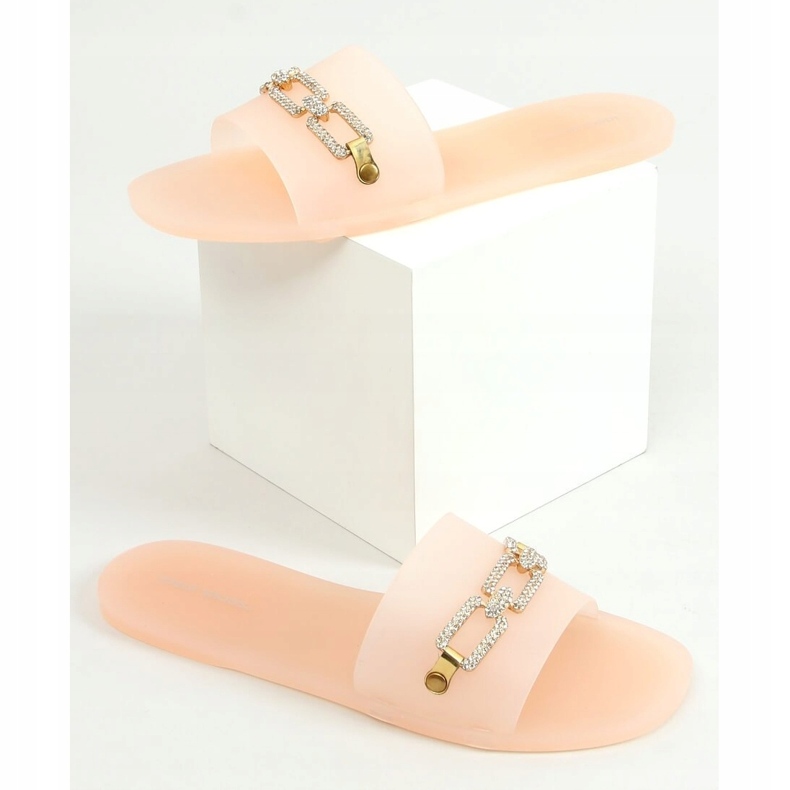 Béžové pantofle Meliski 3704 Béžové béžový 1