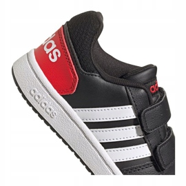 Boty Adidas Hoops 2.0 C Jr FY9442 černý 2