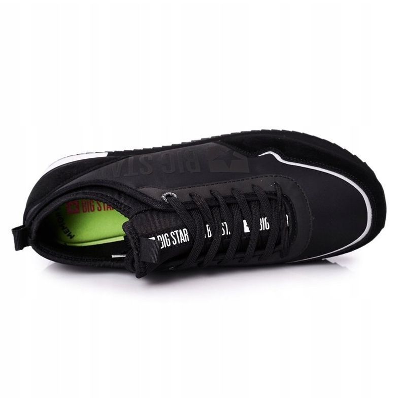 Pánská sportovní obuv Memory Foam Big Star HH174212 Černá 1