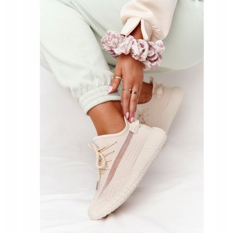 PS1 Dámská sportovní obuv Tenisky Béžová Úžasné béžový 2