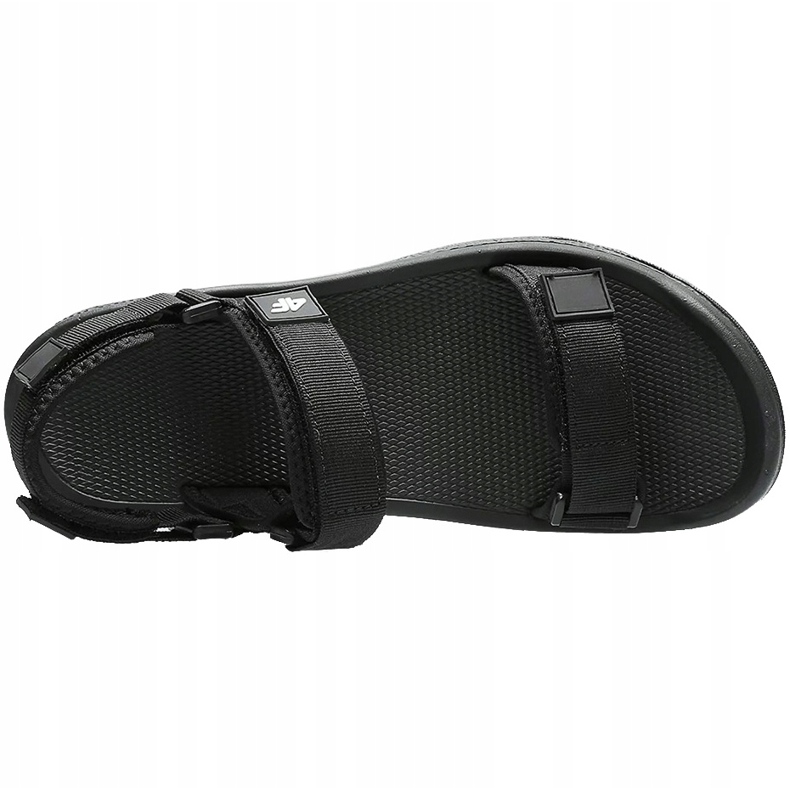 Pánské sandály 4F tmavě černé H4L21 SAM001 20S černá 1
