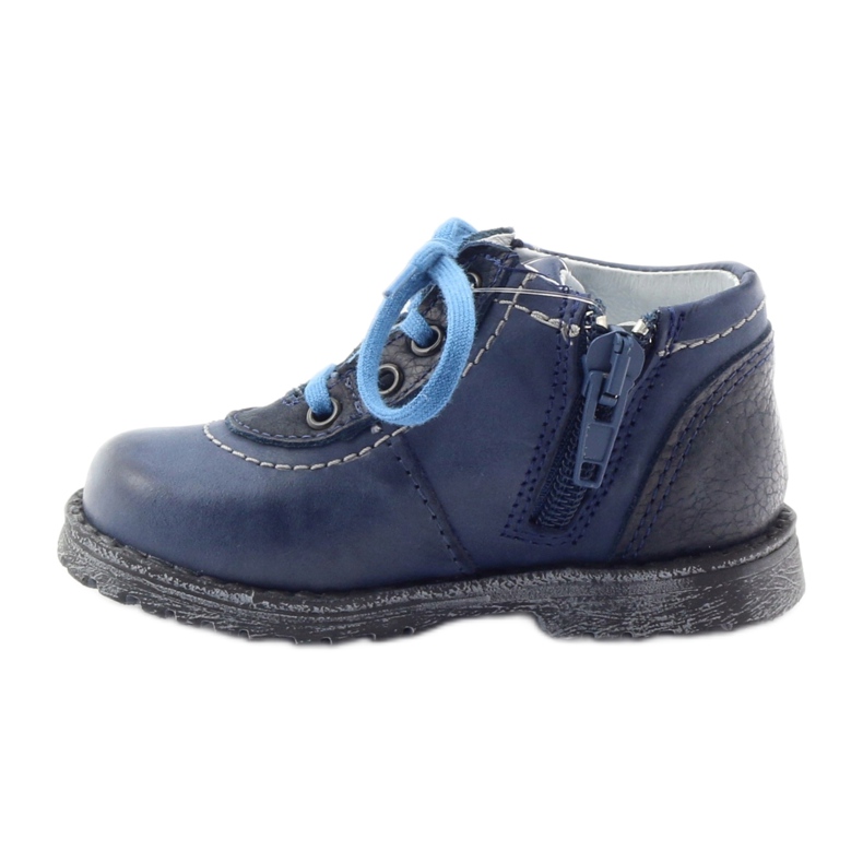 Boy 'Leather Boots 1456 Navy Blue Renbut modrý 2