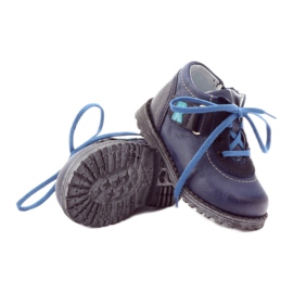 Boy 'Leather Boots 1456 Navy Blue Renbut modrý 3