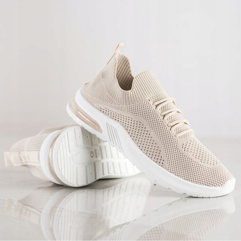 Diamantique Béžové sportovní boty béžový 1