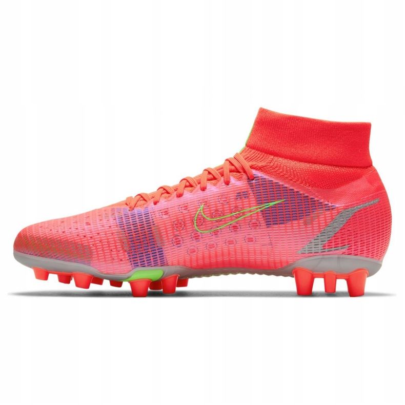 Kopačky Nike Superfly 8 Pro Ag M CV1130-600 korál červený 1