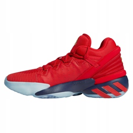 Basketbalové boty Adidas DON Issue # 2 M FX6519 vícebarevný červené 1