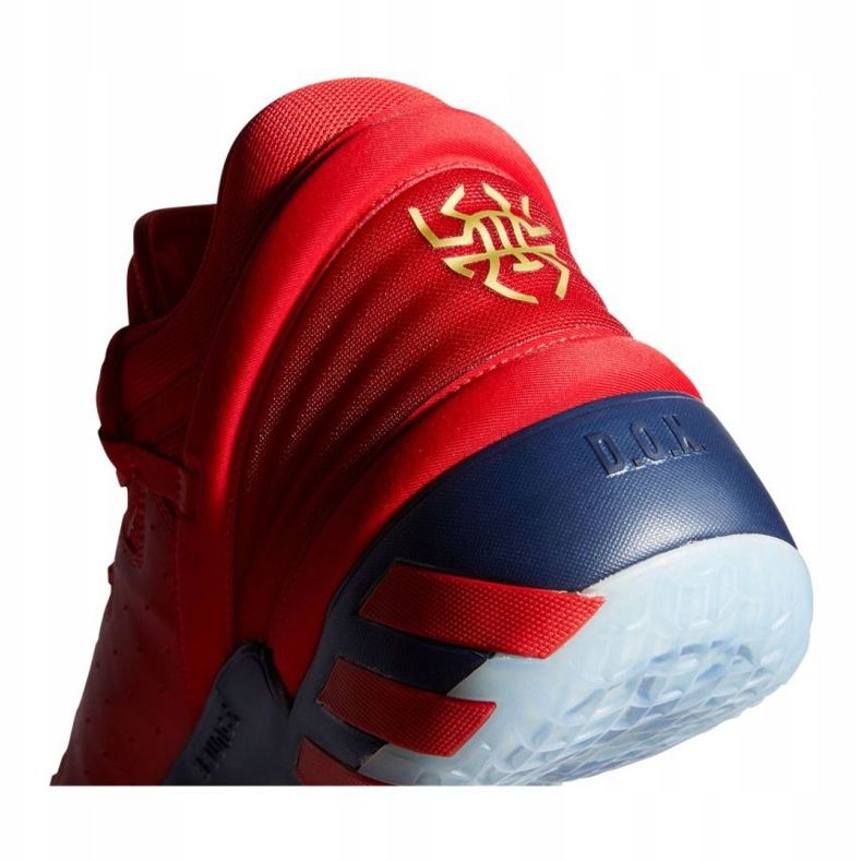 Basketbalové boty Adidas DON Issue # 2 M FX6519 vícebarevný červený 2