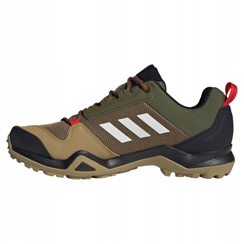 Boty Adidas Terrex AX3 M FX4576 černý khaki zelený 1