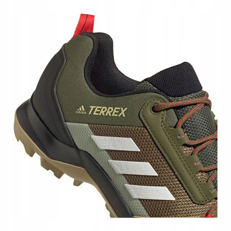 Boty Adidas Terrex AX3 M FX4576 černá khaki zelená 2