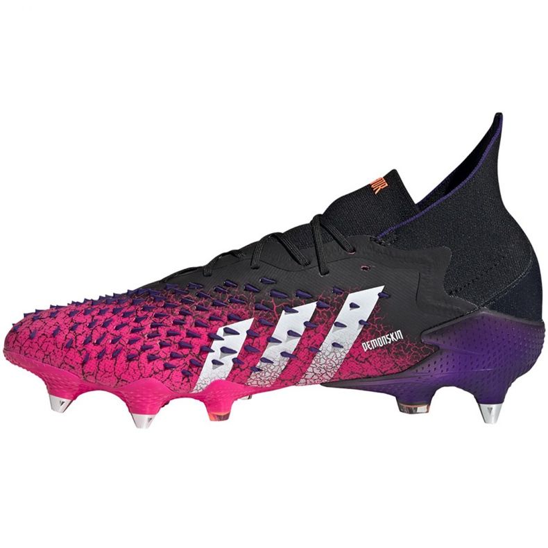 Kopačky Adidas Predator Freak.1 Sg M FW7243 vícebarevný růžový 2