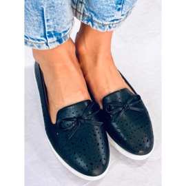 Black openwork lords DY-05 Black černý 1