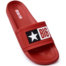 Pánské pantofle Big Star DD174702 červené 9
