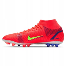 Kopačky Nike Superfly 8 Academy Ag M CV0842-600 vícebarevný červený 1
