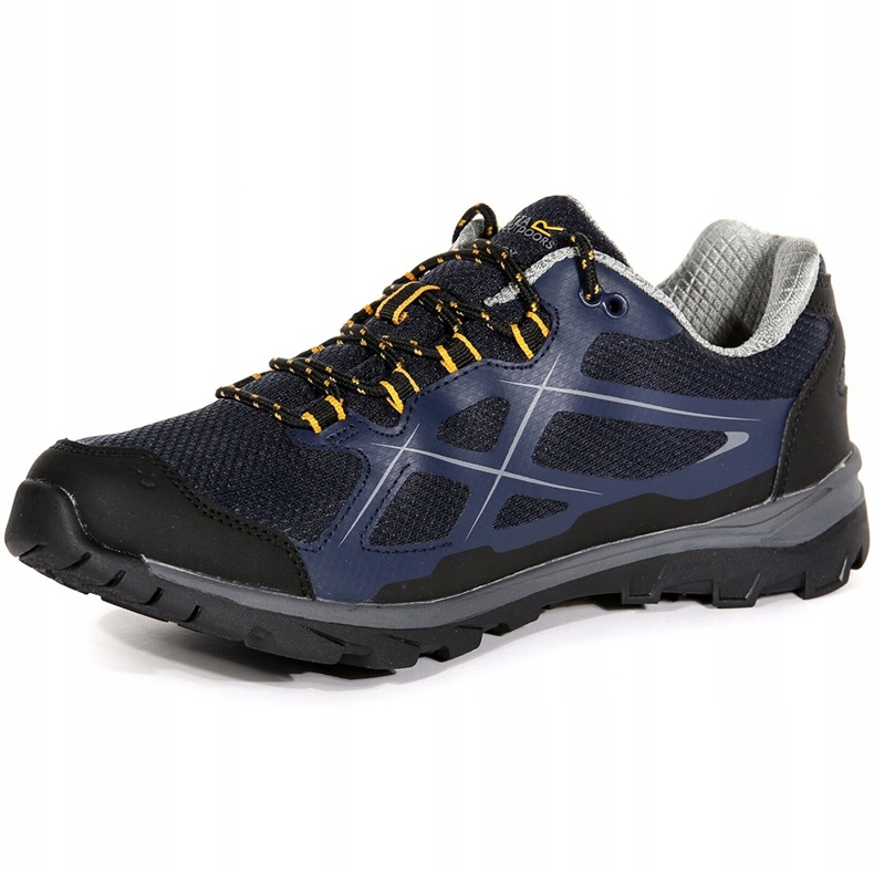 Boty Regatta Kota Low M RMF489 21 černá námořnická modrá oranžový 2