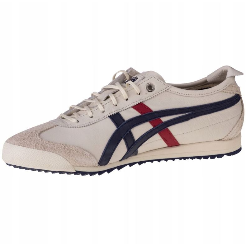 Asics Onitsuka Tiger Mexico 66 Sd W 1183A036-101 béžový červené námořnická modrá 3 Asics Onitsuka Tiger Mexico 66 Sd W 1183A036-101 béžový červené námořnická modrá 3