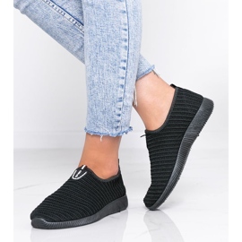 Černé sportovní tenisky Do it černá 1