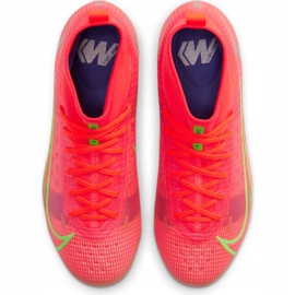 Kopačky Nike Mercurial Superfly 8 Pro Fg Jr CV0804 600 pomerančový pomerančový 1