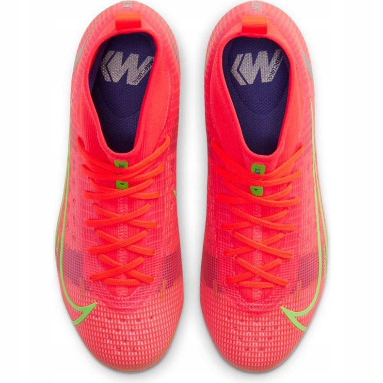 Kopačky Nike Mercurial Superfly 8 Pro Fg Jr CV0804 600 pomerančový pomerančový 1