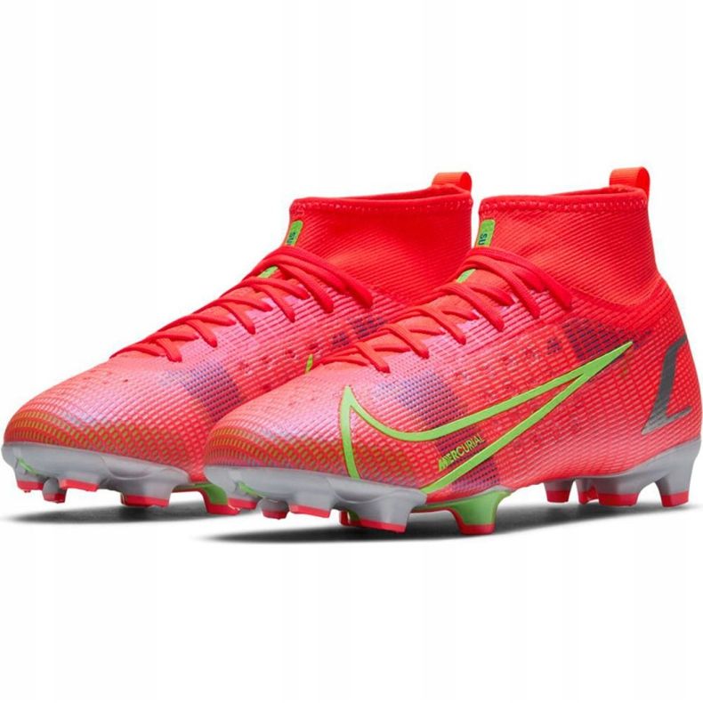 Kopačky Nike Mercurial Superfly 8 Pro Fg Jr CV0804 600 pomerančový pomerančový 2