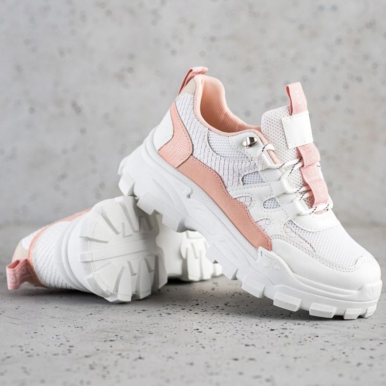 SHELOVET Bílé tenisky od Fahion bílý 1