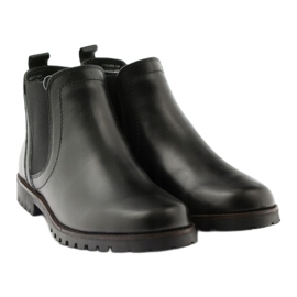 Caprice booties dámské zimní boty 25468 černý 4