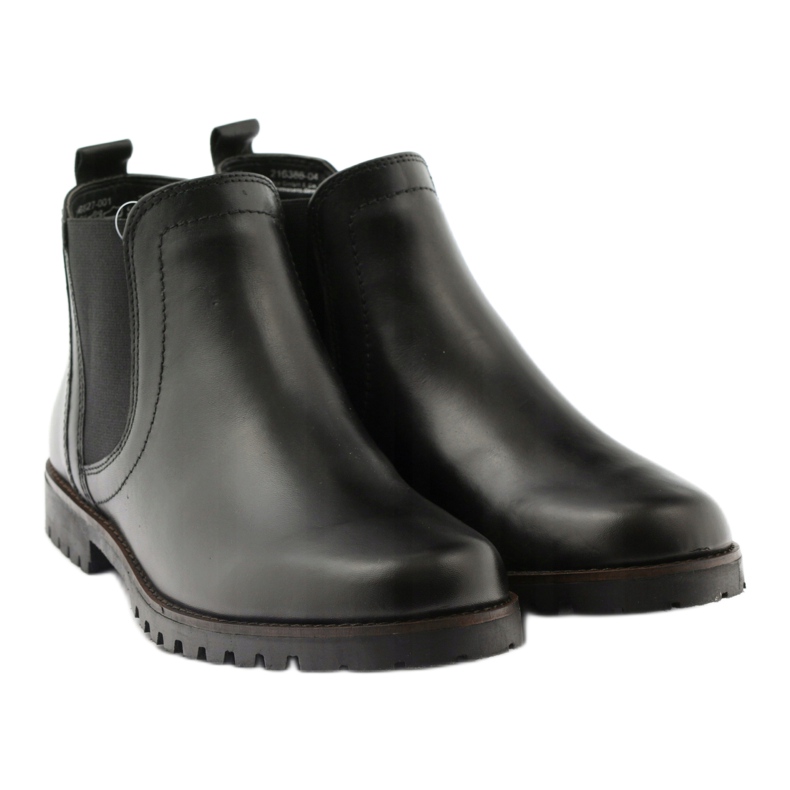 Caprice booties dámské zimní boty 25468 černý 4
