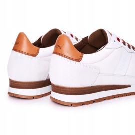 Pánská sportovní obuv GOE HH1N4054 Bílé tenisky bílý 1