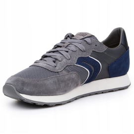 Boty Geox U Vincit BM U845VB-02214-C1F4R námořnická modř šedá 4