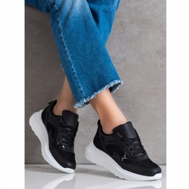 Sweet Shoes Tenisky se třpytkami černý 1