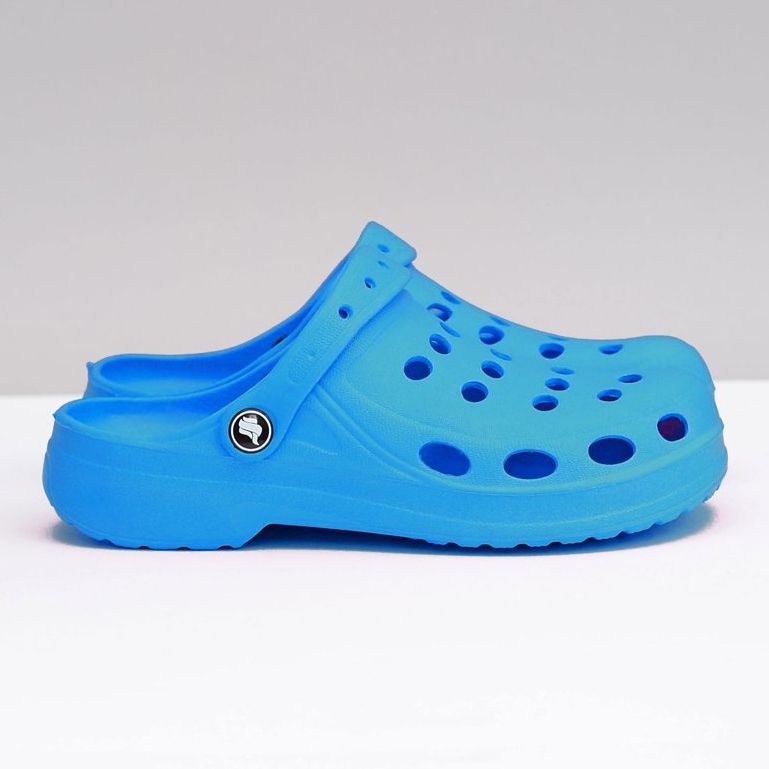Flameshoes Dámské pantofle Eva Blue Foam Crocs modrý 1