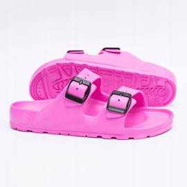 Flameshoes Dámské světle růžové zahradní pantofle růžový 1