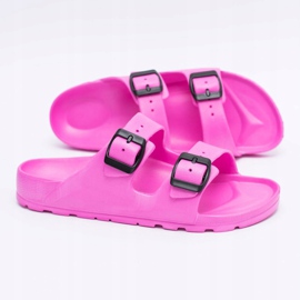 Flameshoes Dámské světle růžové zahradní pantofle růžový 2