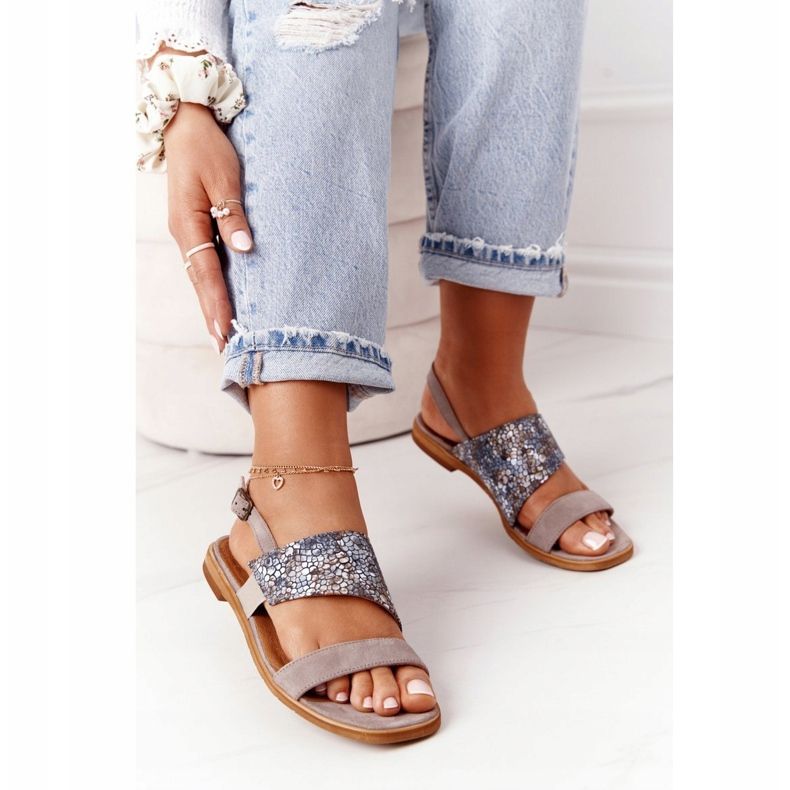 Kožené sandály Maciejka 05167-10 Dark Beige béžový vícebarevný 2 Kožené sandály Maciejka 05167-10 Dark Beige béžový vícebarevný 2