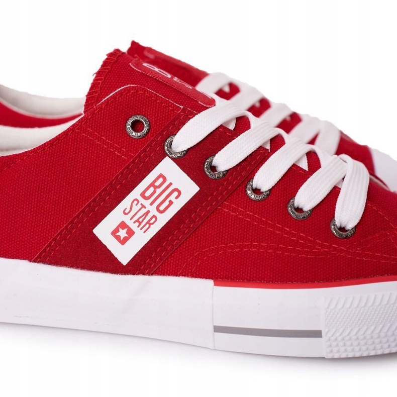 Pánské červené tenisky Big Star HH174040 červený 4