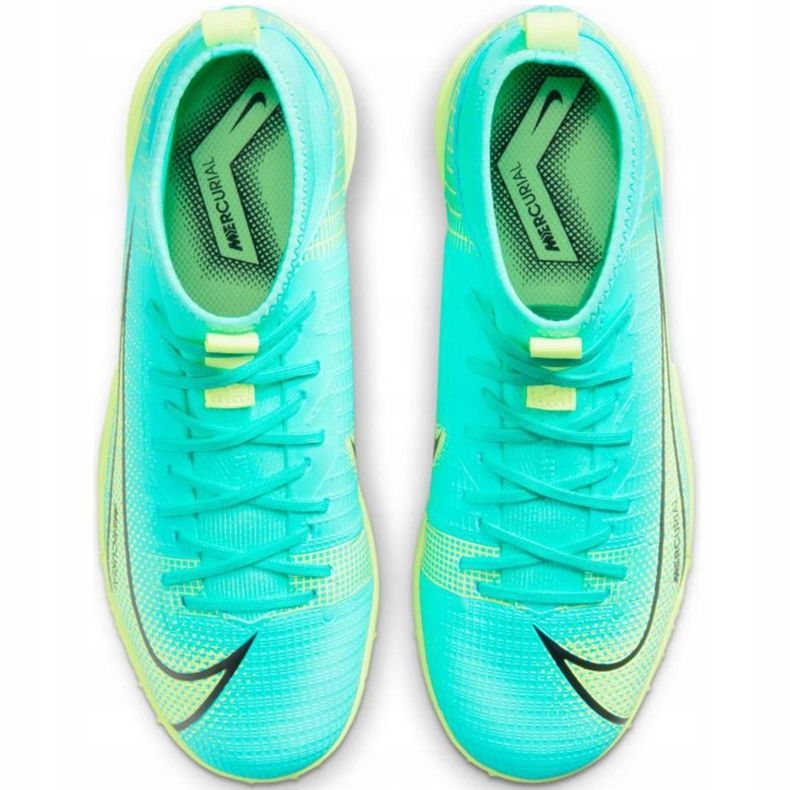 Kopačky Nike Mercurial Superfly 8 Academy Tf Junior CV0789 403 zelená 1