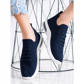 Diamantique Tmavě modrá sportovní obuv námořnická modrá modrý 2