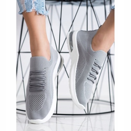 Diamantique Šedé sportovní boty šedá 2