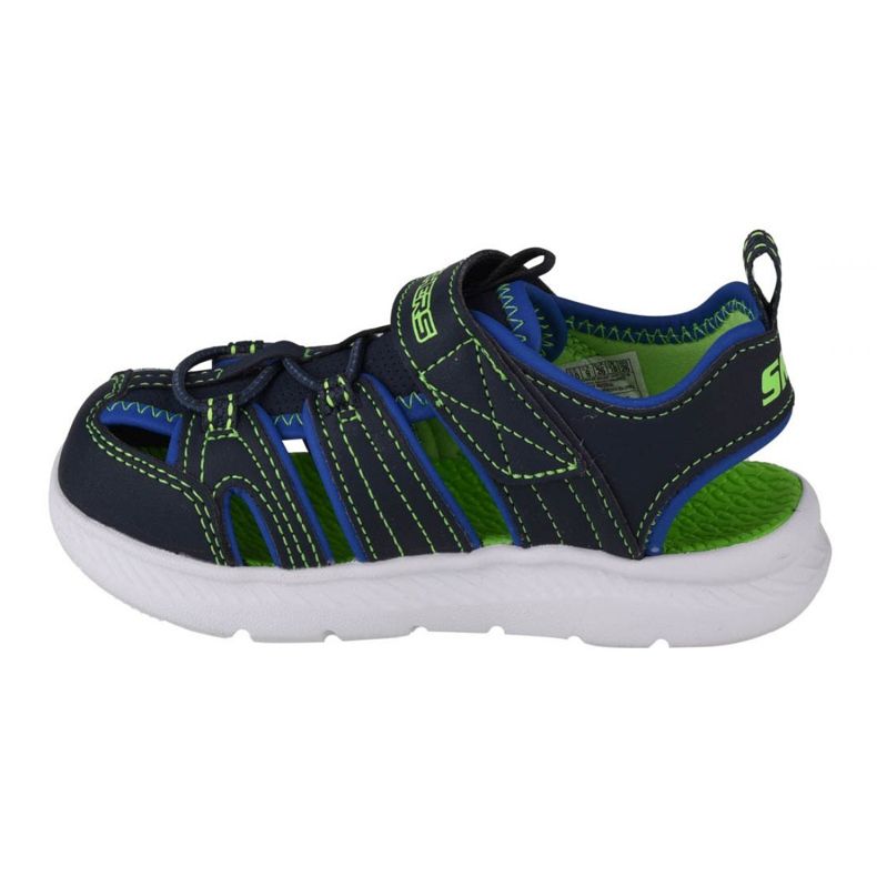 Skechers C-Flex Sandal 2.0 Heat Blast Jr 400041N-NVLM černá námořnická modrá 1 Skechers C-Flex Sandal 2.0 Heat Blast Jr 400041N-NVLM černá námořnická modrá 1