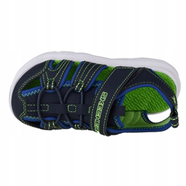 Skechers C-Flex Sandal 2.0 Heat Blast Jr 400041N-NVLM černý námořnická modř 2