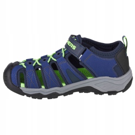 Skechers Solar Quest Jr 400060L-NVBK černý námořnická modř 1