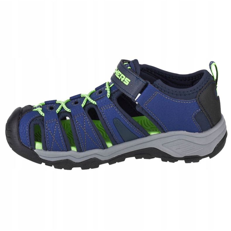 Skechers Solar Quest Jr 400060L-NVBK černý námořnická modř 1